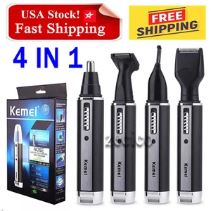 Kemei Rasoir électrique 4in1 Clipper à barbe pour les hommes