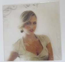 Winking Girl CinemaGraphic M. Brown Motion Lenticular 3-D Picture Large 16x16