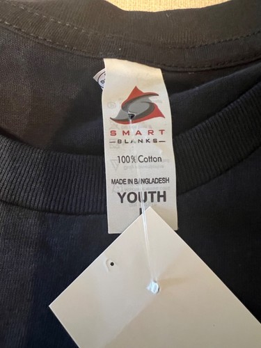 Smart Blanks Navy T Shirt - Large - Picture 2 of 3