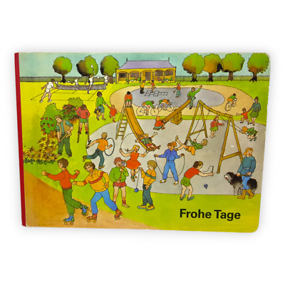 Frohe Tage DDR Kinderbuch Janet Light 3 Aufl Rudolf Arnold Bilderbuch Kartonbuch