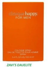 CLINIQUE HAPPY FOR MEN EDT 3.4 OZ FOR MEN NIB SEALED