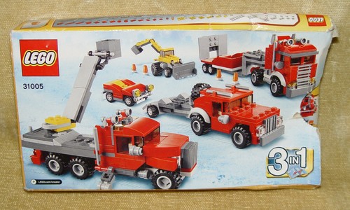 LEGO Sets: Schöpfer: Modellverkehr: 31005-1 Bauschlepper (2013) 100 % VERPACKT - Bild 4 von 12