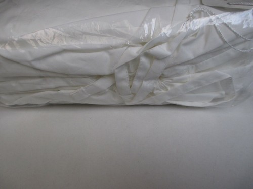 RACHEL ASHWELL COUTURE Liliput Jupe de lit double blanche à