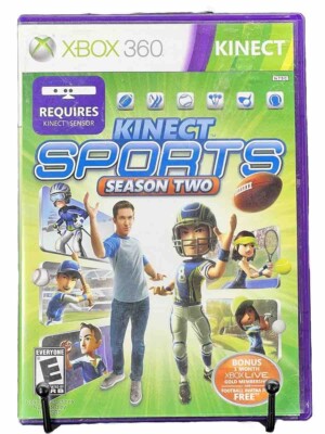 XBox 360 Kinect Sports Season Two Video Game No Manual Untested