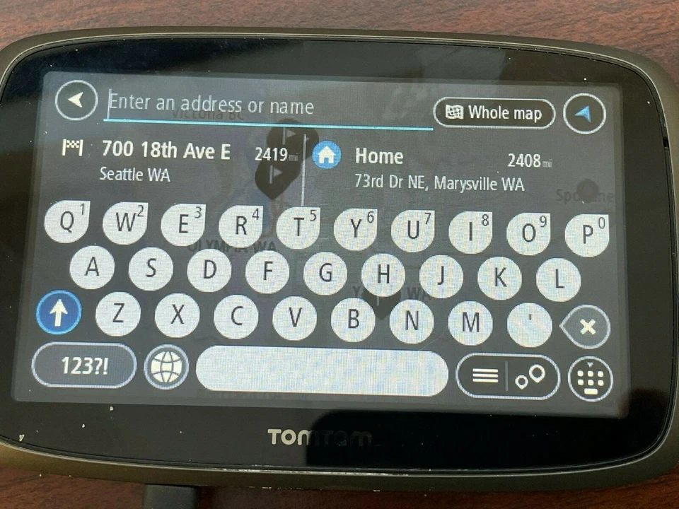 TomTom GO 500 Automotive Mountable LIFETIME MAPS - NOT WORKING & FOR PARTS ONLY - Image 4 of 4