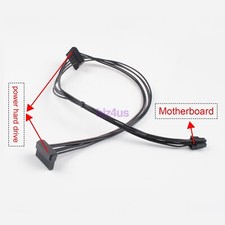6Pin to SATA Cable Hard Drive SSD Power Cord for DELL 3070 3670 Vostro 3967 3980
