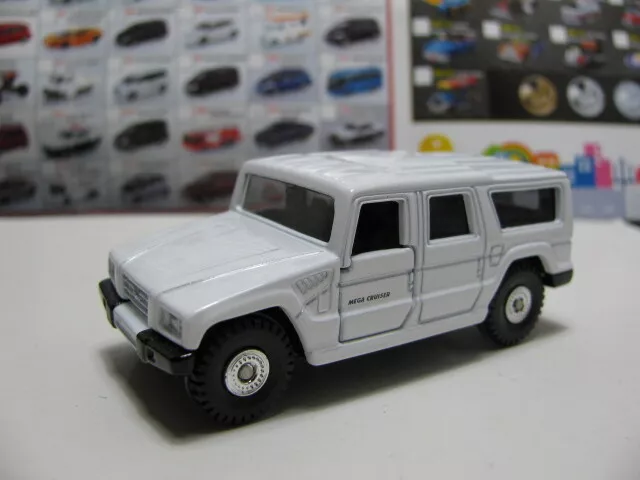 tomica 1 66 Toyota Mega Cruiser tomy diecast white purple 2pcs