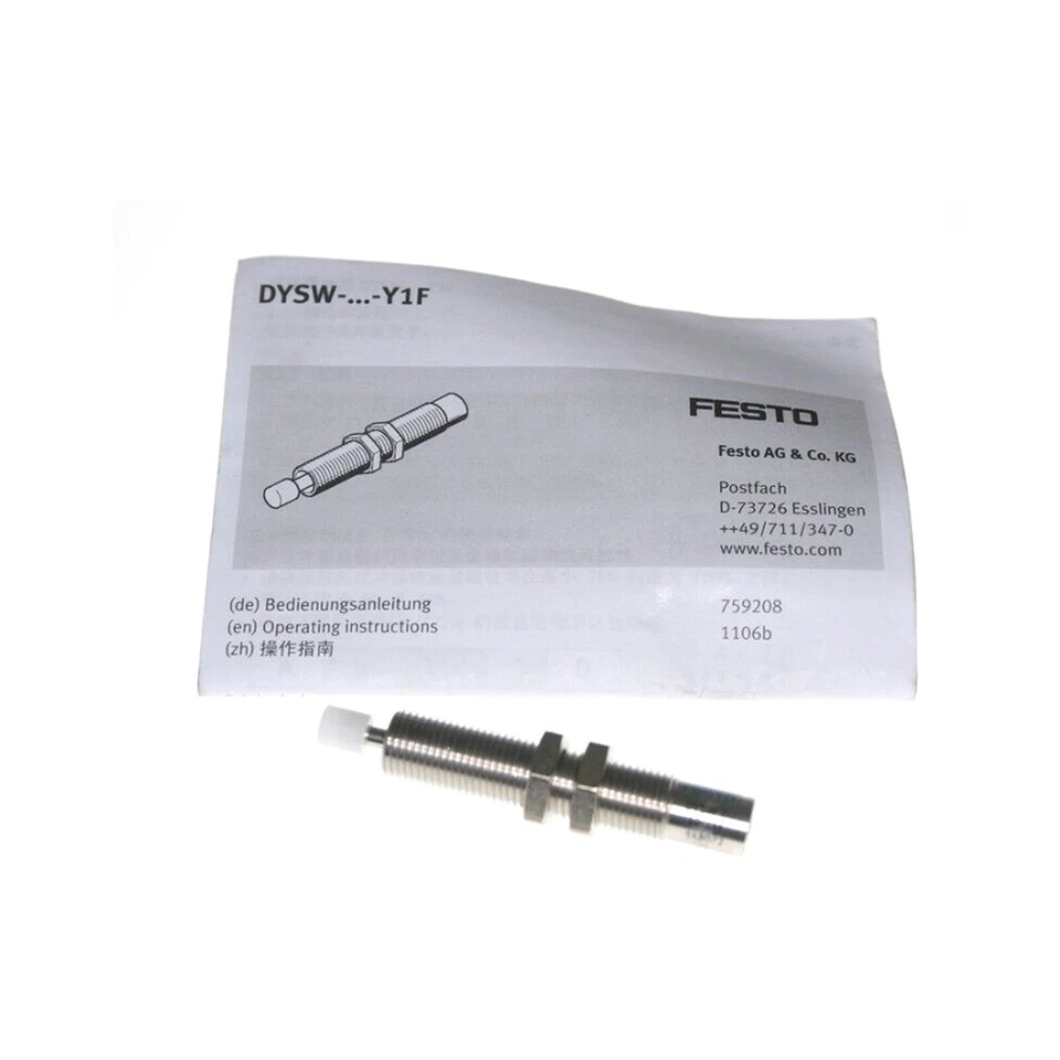 1 ШТ. НОВЫЙ В КОРОБКЕ FESTO DISW-7-10-Y1F 548072 гидравлический буфер - Изображение 2 из 4