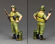 KING COUNTRY VIETNAM WAR VN074 U.S. ARMY DISMOUNTED ARMORED CREW NCO MIB