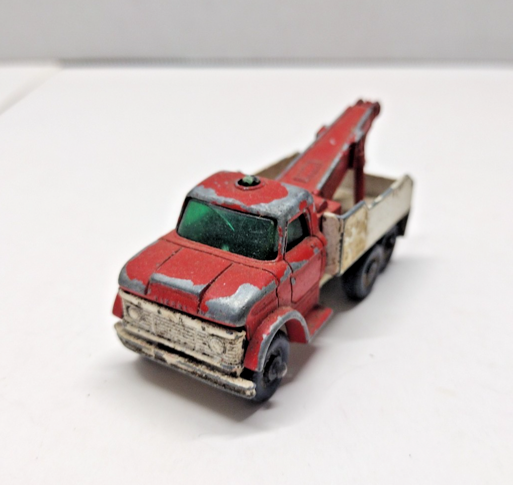 ミニカー MATCHBOX No.71 WRECK TRUCK MATCHBOX LESNEY #71 WRECK TRUCK WITH BOX ENGLAND NM