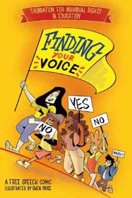 'Finding Your Voice' Comic Book - Foundation for Individual Rights & Expression