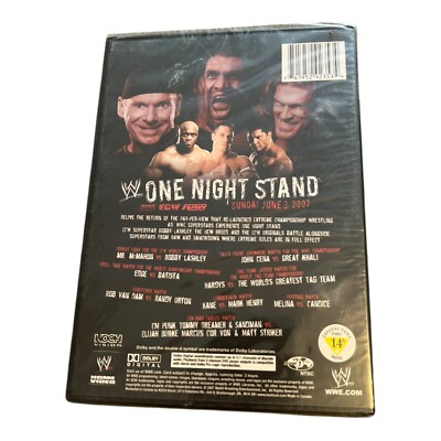 【中古】WWE ワンナイト・スタンド2007 [DVD] ECW - One Night Stand 2007 (DVD, 2007) for sale online | eBay