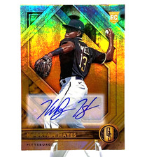 KE'BRYAN HAYES 2021 21 PANINI GOLD STANDARD ROOKIE SIGNATURE AUTO #10 PIRATES