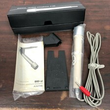 NEW - Sony Cardioid F-98 Microphone Vintage Mic Complete w/ Original Box  Stand