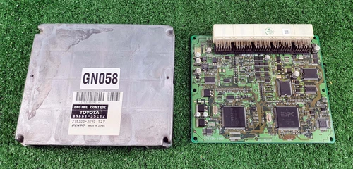 Toyota 4Runner 6 Cyl 2007 89661-35C12 Ecu Ecm oem jdm used 8966135C12 - Picture 3 of 10