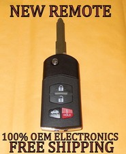 New Mazda 3 5 6 Cx-7 Cx-9 Flip Key Keyless Entry Remote Fob Bgbx1t478ske12501