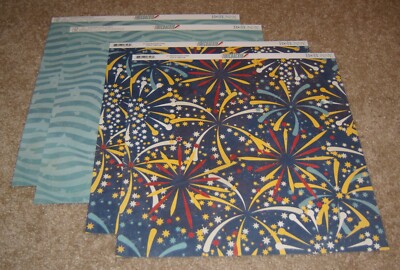 Bo Bunny Double-Sided Paper(4) ~ Firecracker ......Firecracker Stars
