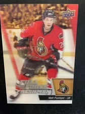 15-16 UD Full Force Hockey RC Rookie Freshman SP 105 Matt Puempel