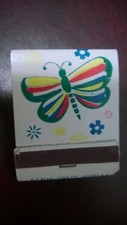 Vintage " A BUTTERFLY?"" Unused Matchbook Made in USA