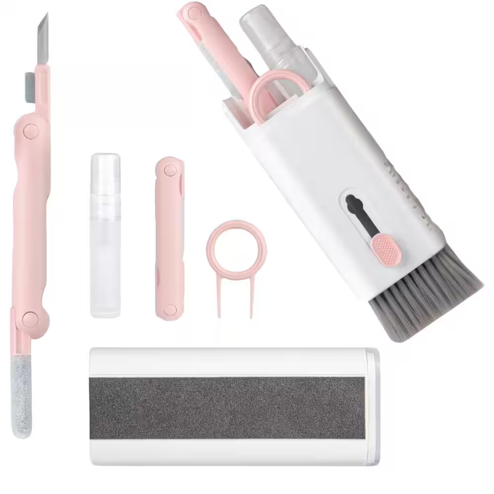 7-in-1 Laptop Keyboard Dust Cleaner Brush Set for Electronics Cleaning-image