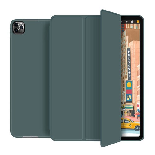 Cover for iPad Air 5th 4th 5/6/7/8/9/10th Mini Pro Smart Case with Pencil Holder - Picture 26 of 43