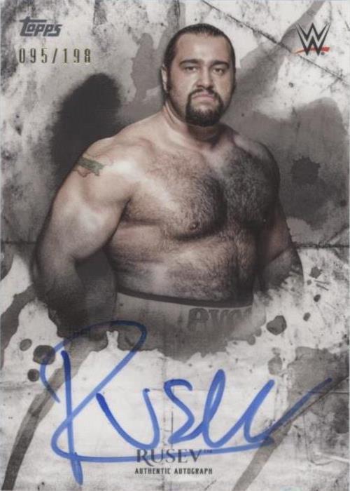 2018 Topps WWE Undisputed - Rusev #UA-RU - 1 of 1
