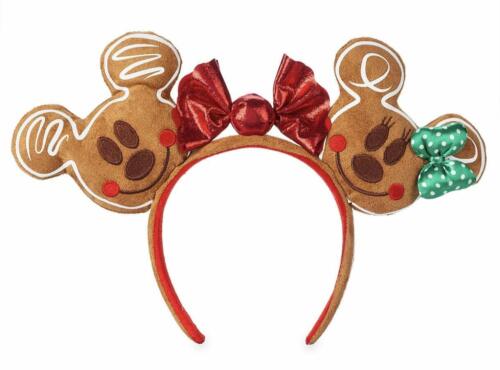 Mickey Minnie Mouse Gingerbread Ginger Bread Toffee Ears Headband Costume USeler - Picture 1 of 2