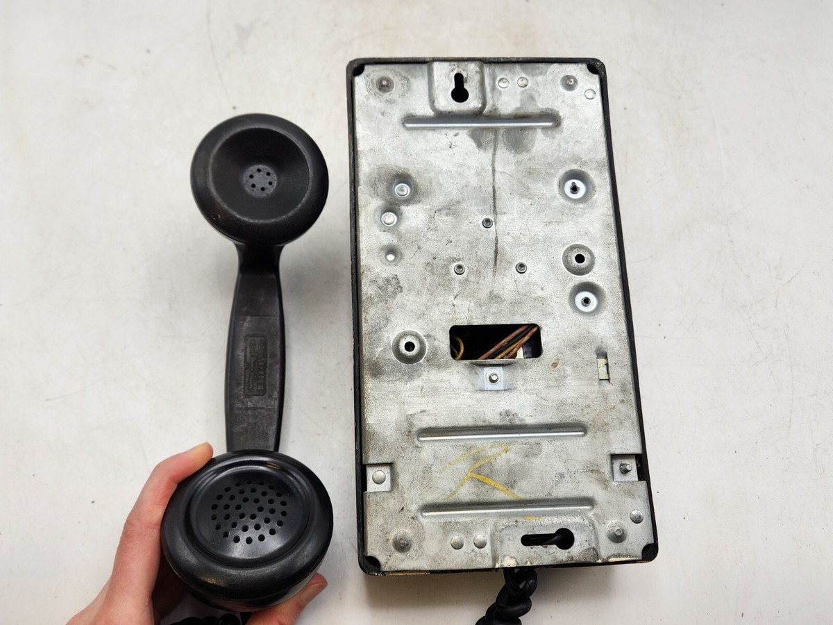 Vintage Western Electric M3 354 Non Dial Wall Telephone