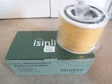 (2) Pack Isinlive Core 300/Core 300-P Replacement Filter--FREE SHIPPING!