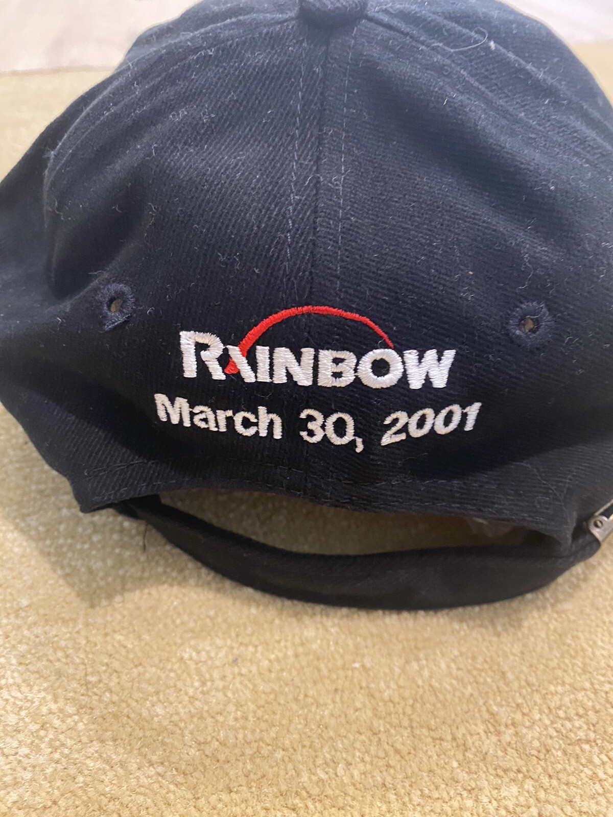 Rainbow RMG Listed Nyse Hat Cap Vintage New York Stock Exchange Bank image 2