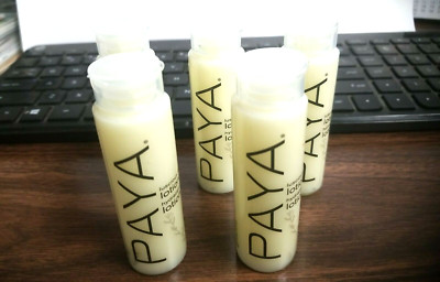(FIVE BOTTLES) PAYA PAPAYA LUSCIOUS QUENCHING 1.0 oz LOTION BOTTLES, USA MADE