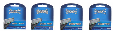 Wilkinson Quattro Blades 8'S (4 pack)