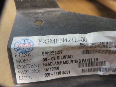 Replaces 19351930) Driver Side Headlamp Assembly 19369529 GM