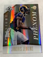 2012 Limited Phenom Gold Spotlight Janoris Jenkins RC /25 #176 Rams