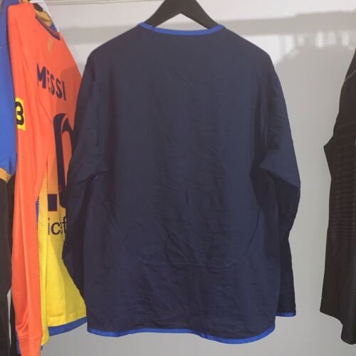 Glasgow Rangers 2005/06 Umbro Third Football Shirt Navy Blue L/S Mens Large - Picture 2 of 10