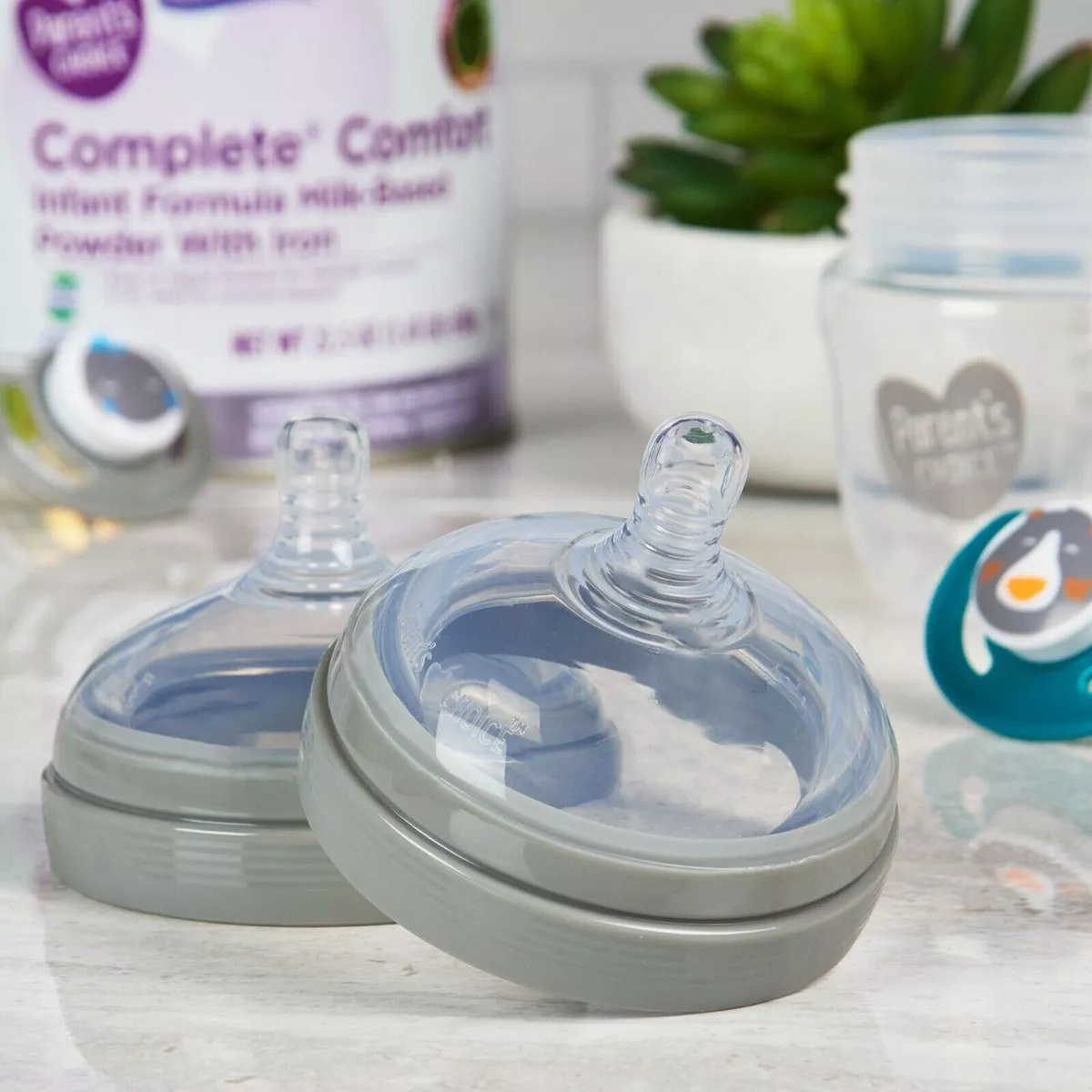 Parent s Choice Simplyst Baby Bottle Nipple Nipples 3 Months