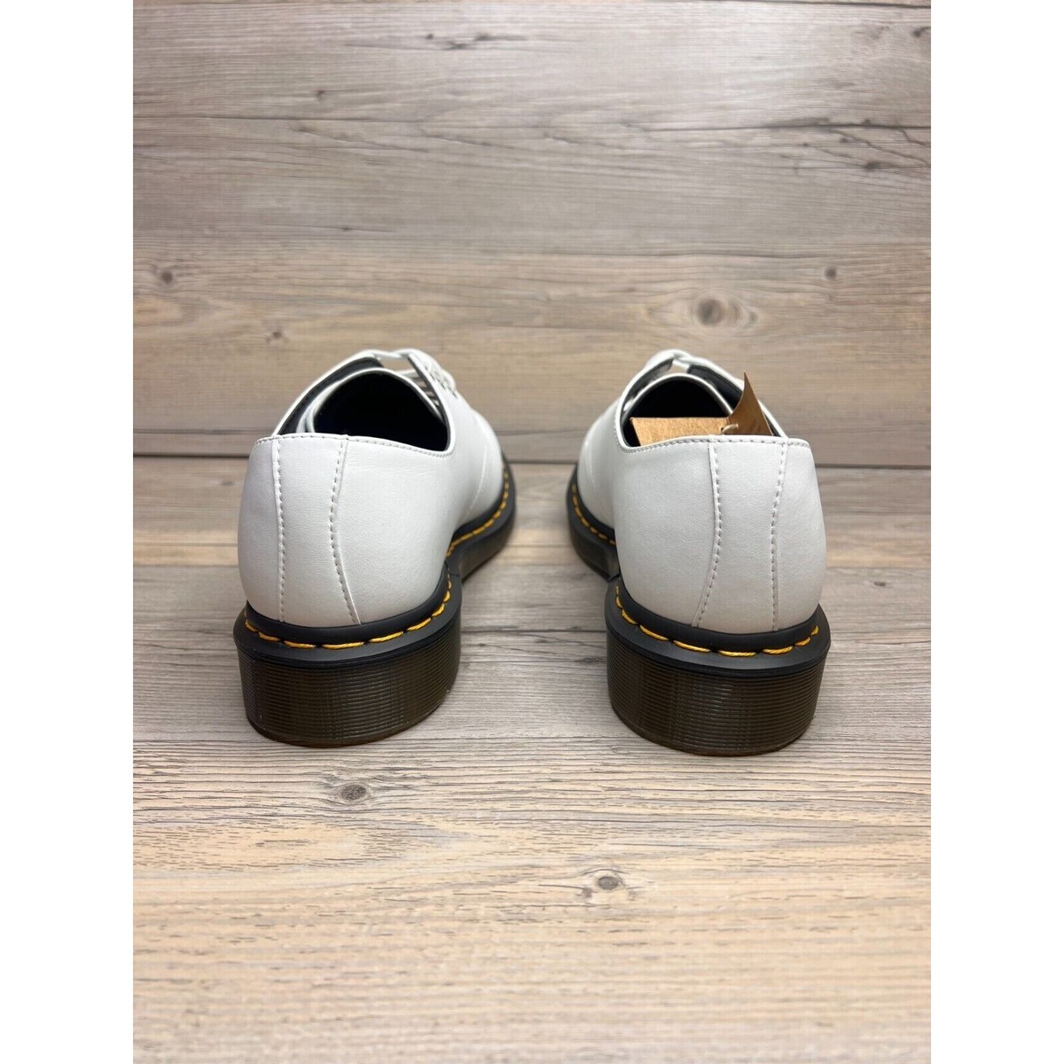 White Dr. Martens Vegan Low Boots, Mens 8/Womens 9 Dr. Martens White Boots for Men for Sale - Shop New & Used  main image 4