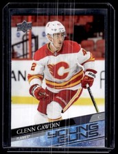 2020-21 Upper Deck Extended Series Young Guns Glenn Gawdin Rookie #726 Calgary