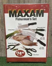 MAXAM 8 Piece Fisherman's Set with HD Storage Case · $74.95 value GREAT GIFT