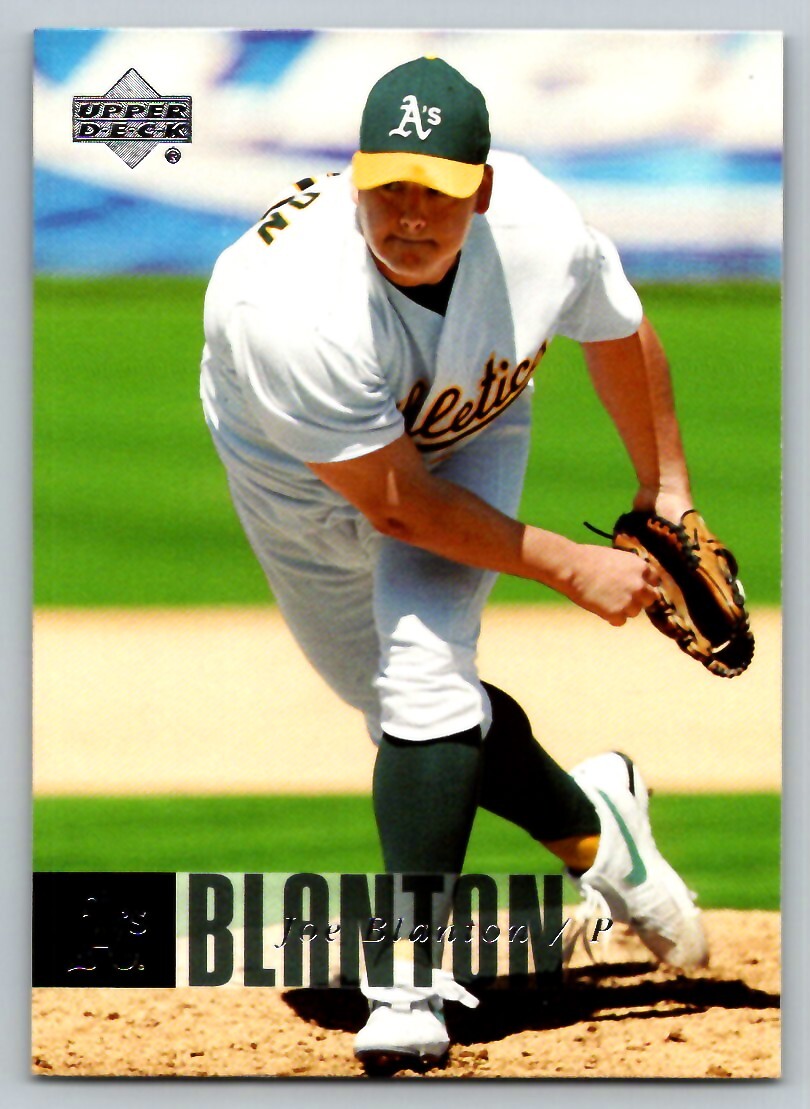 2006 UPPER DECK JOE BLANTON OAKLAND ATHLETICS #331