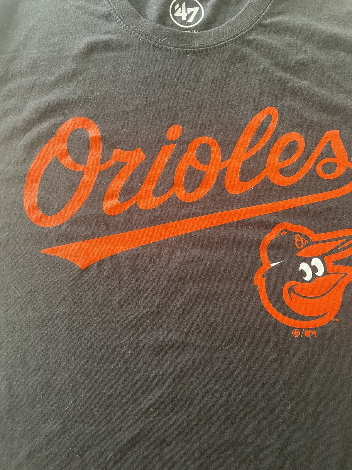 Baltimore Orioles 47 XL Extra Large Men s Cotton T shirt Black 47 baltimore-orioles-47-xl-extra-large-men-s-cotton-t-shirt-black-47