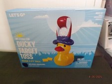 Inflatable Ducky Target Toss NEW