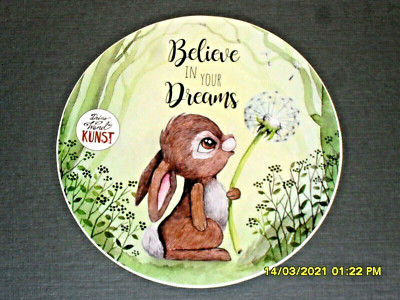 Aufkleber / Sticker + Believe In Your Dreams + Deine Wand Kunst + Ostern