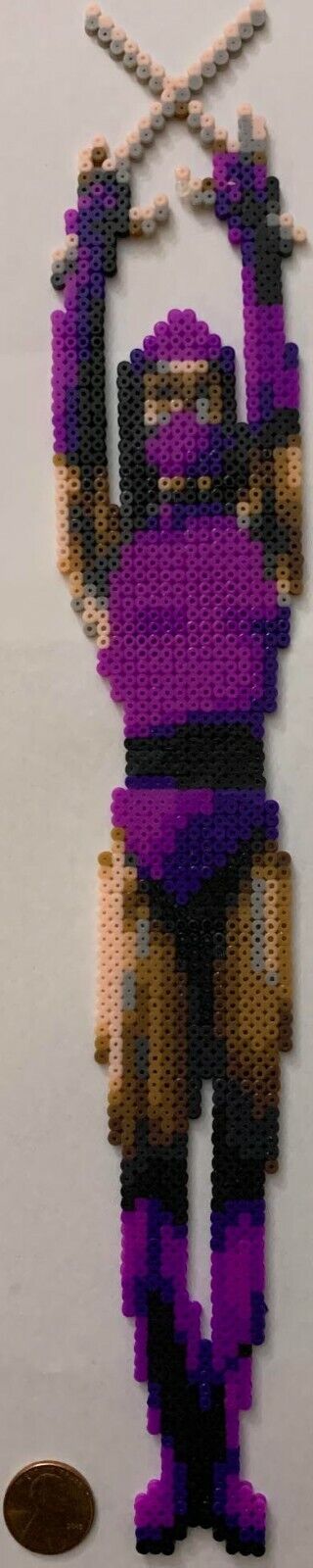 Baraka Mortal Kombat 2 Mini Bead Sprite Perler Artkal Pixel Art