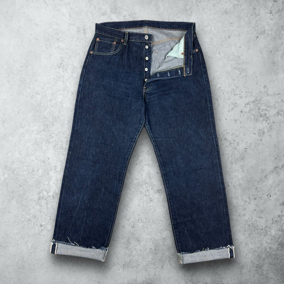 Vintage Levis 501 Selvedge Redline Jeans #524 Size 34x30 Vintage Levis 501 Selvedge Redline Jeans #524 Size 34x30
