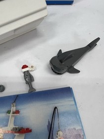 LEGO CITY: Fishing Boat (4642) With Box Mini Figures & Instructions Shark