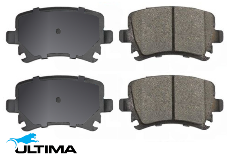 REAR CERAMIC BRAKE PADS FOR VOLKSWAGEN MK.5 GOLF BLG BMY BKC BLS BXE 1.4L 1.9 I4