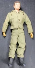 Hasbro 12" GI Joe Action Figure w/ Uniform & Brown Flocked Hair - Vintage