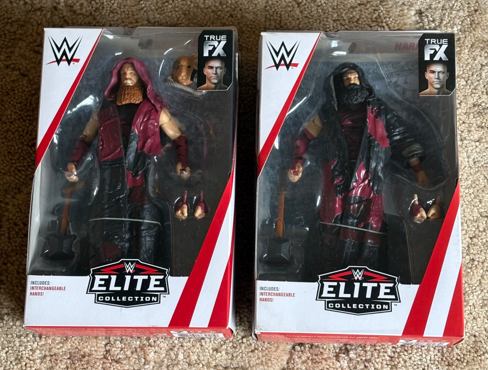 BLUDGEON BROTHERS ( Erick Rowan & Luke Harper ) NEW wwe wrestling ELITE FIGURES