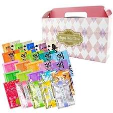 Bath Salts 24 Pack Assorted Gift Box Set Japan